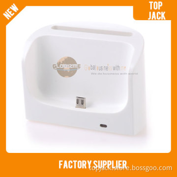 USB Dual Desktop Cradle Dock Charger, Charging Station Adapter Battery Charger for Samsung Galaxy S4 / I9500